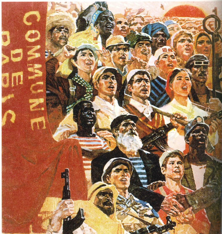 Acima de todos os nacionalismos e de todas as diferenças de religião e de cor de pele, a classe operária é internacional!