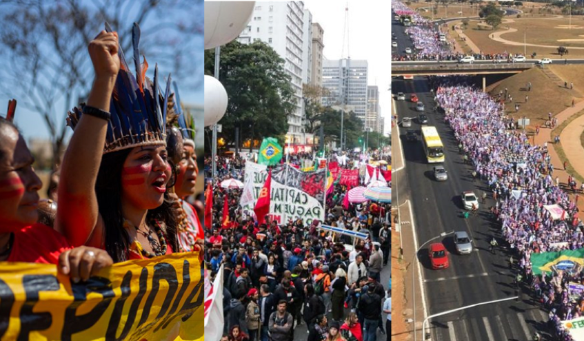 Mais uma semana de protestos no Brasil: continuar e reforçar a resistência das classes dominadas!