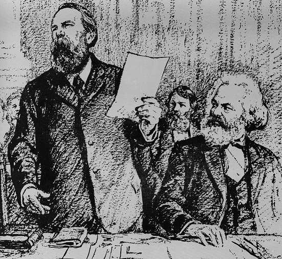 Engels em homenagem à Comuna de Paris – CEM FLORES