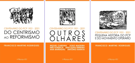 100 anos do PCP: três livros sobre a história do Partido Comunista Português
