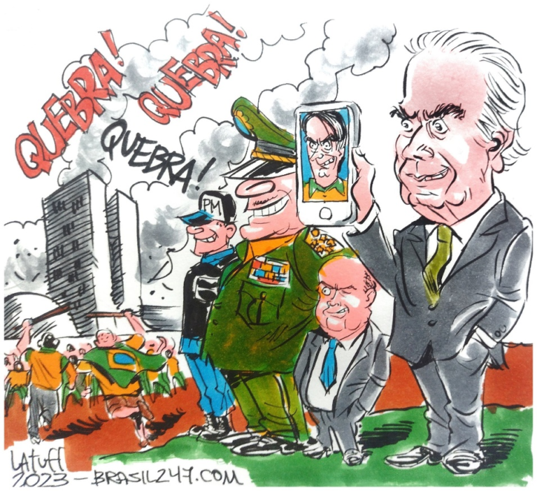 Com apoio das “instituições” e financiamento dos patrões, o fascismo continua vivo no Brasil. Seu combate deverá vir da organização e da luta dos/as trabalhadores/as!