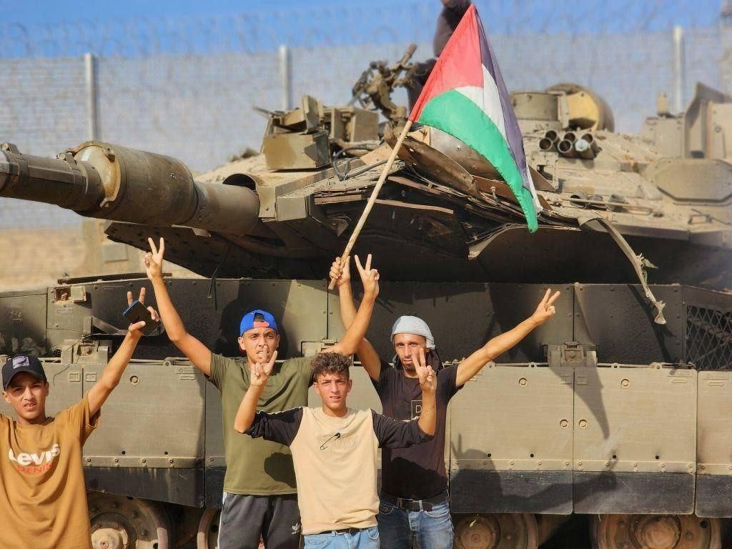 Todo apoio à resistência palestina!