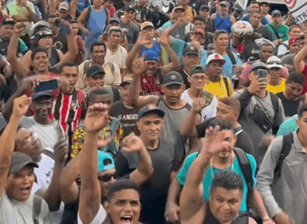 TODO APOIO À GREVE OPERÁRIA NA CONSTRUÇÃO CIVIL EM BELÉM!